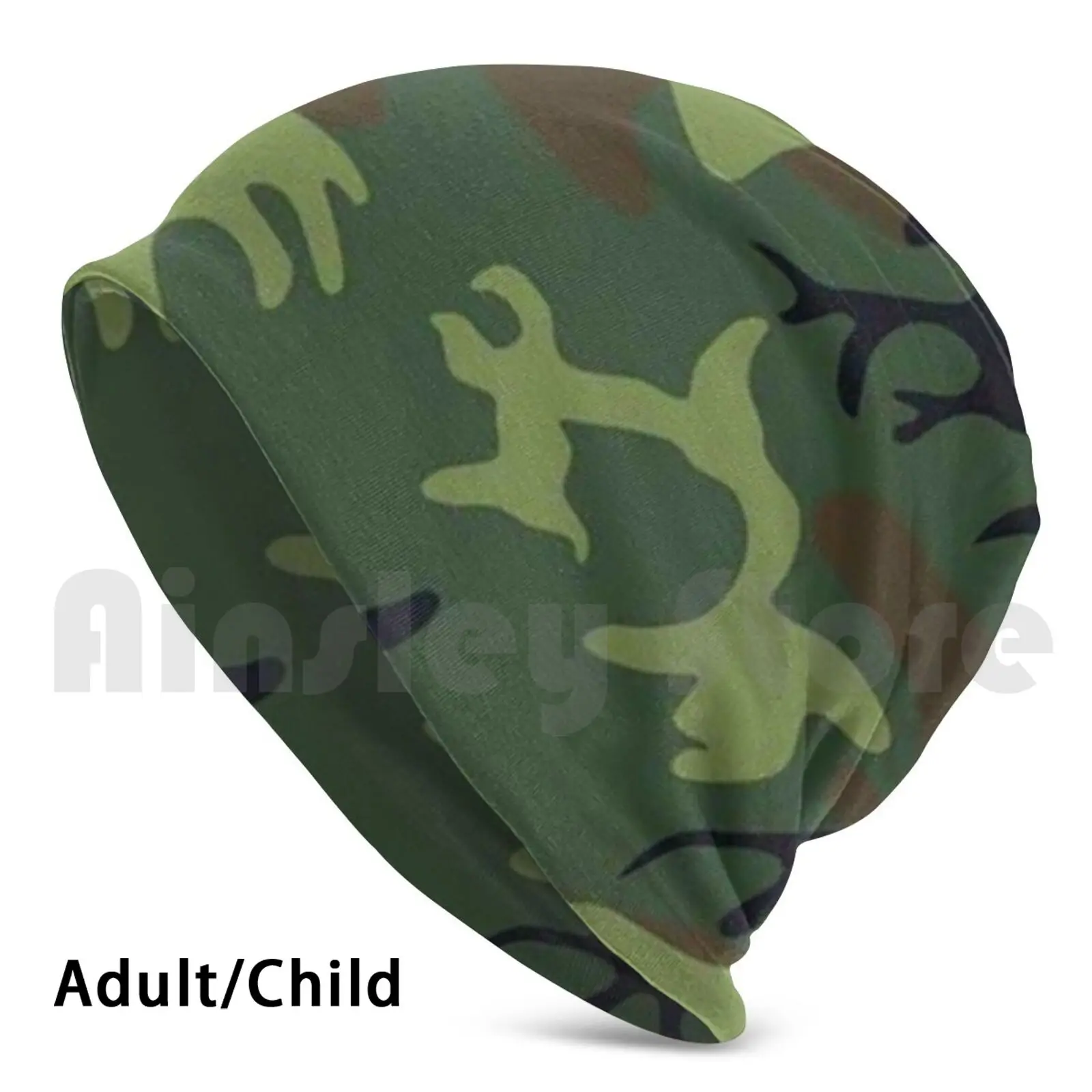 

Трикотажная Шапка-бини в стиле милитари