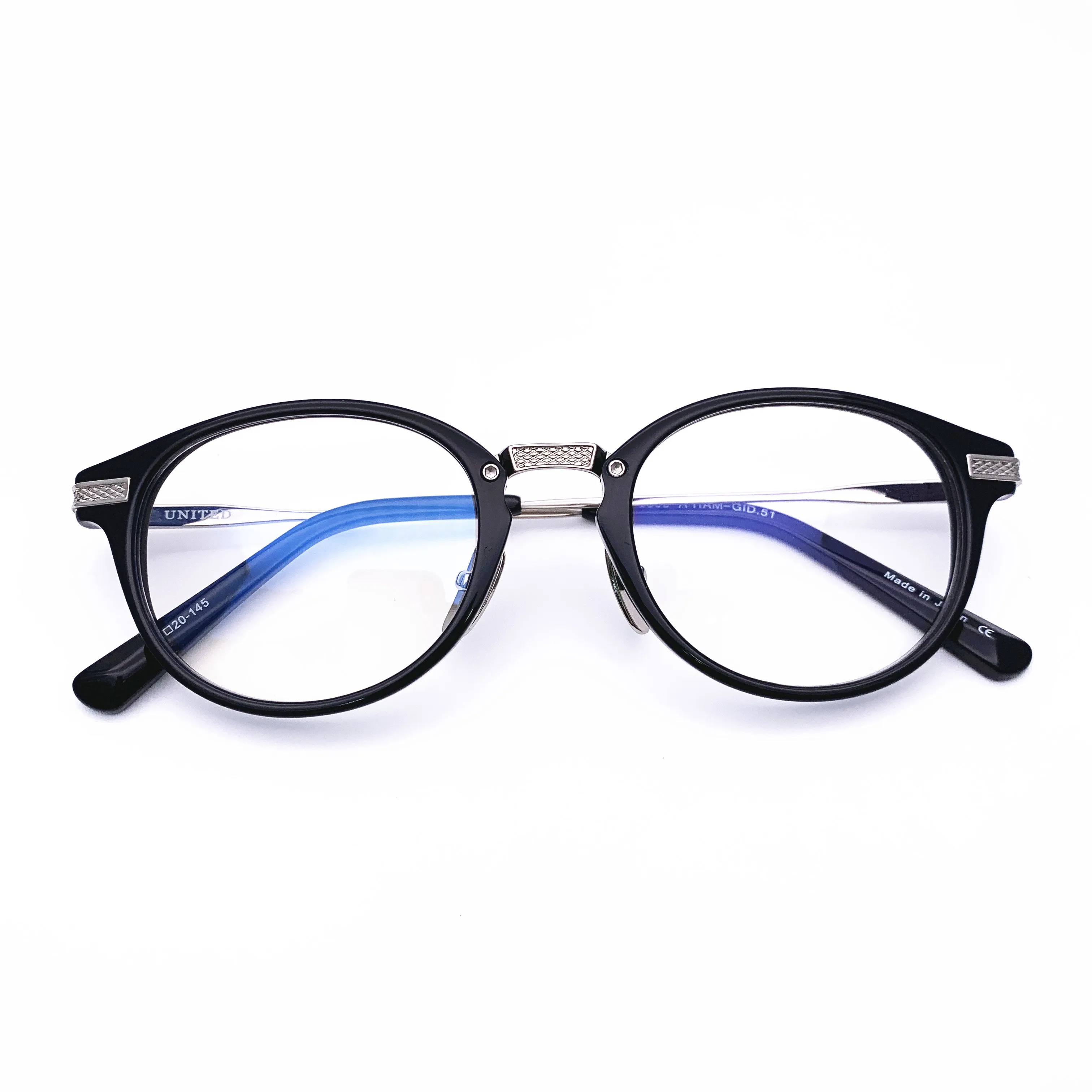 

Belight Optiacl Acetate With Metal Round Glasses Frame Men Women Prescription Eyeglasses Retro Optical Frame Eyewear DRX2008