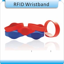 50 шт. RFID 125 кГц силиконовый RFID браслет с TK4100(совместим с EM4100) в управлении доступом+ код печати лица