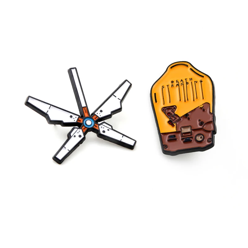 GameDeathStrandingGameBackpackBroochBadgesEnamelMetalBrooches
