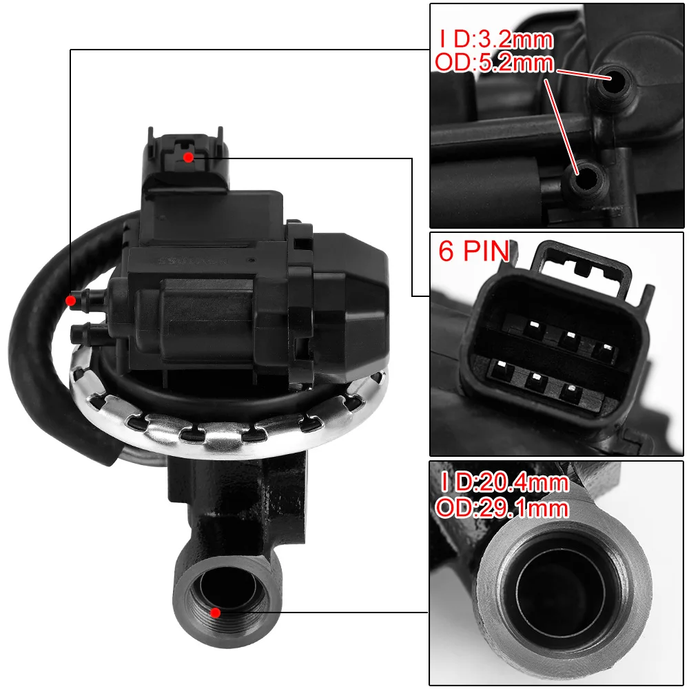 Эмиссионный клапан EGR для Ford Explorer Sport Trac Mercury Mountaineer V6 EGV1055 4L2E 9Y456 H3A 4L2E9Y456H3A PQY