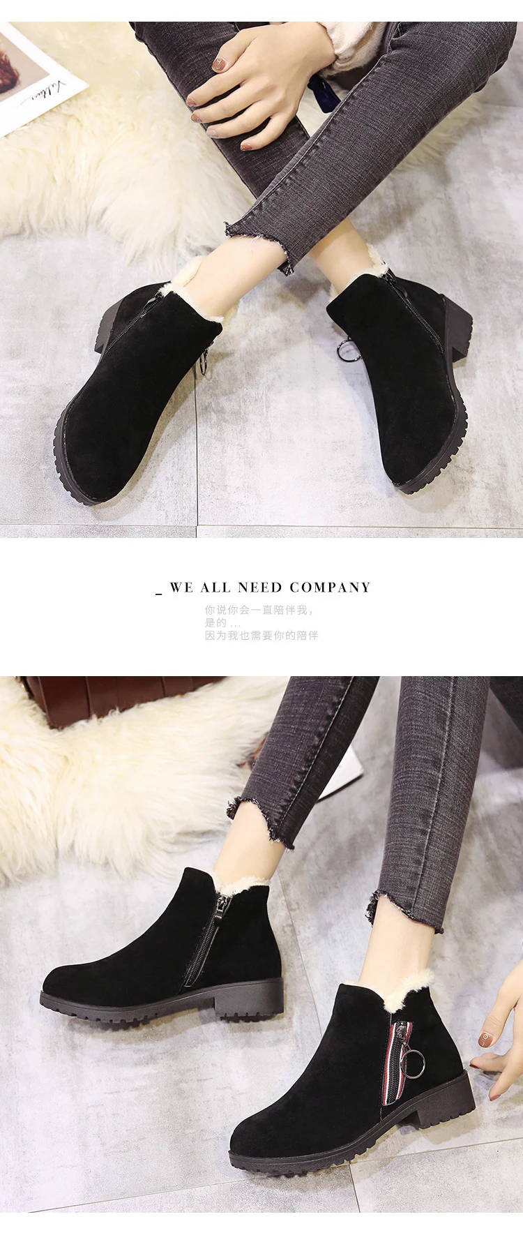 Женские ботинки г. Женские зимние ботинки на низком каблуке, австралийские ботинки с круглым носком, женские зимние ботинки до середины голени на шнуровке