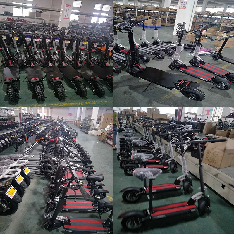 Top 10 Inch 48V 500W Electric Scooter Foldable LCD Display Lithium Battery 48V 5A 26AH Patinete Electrico Adulto Electric Skateboard 4