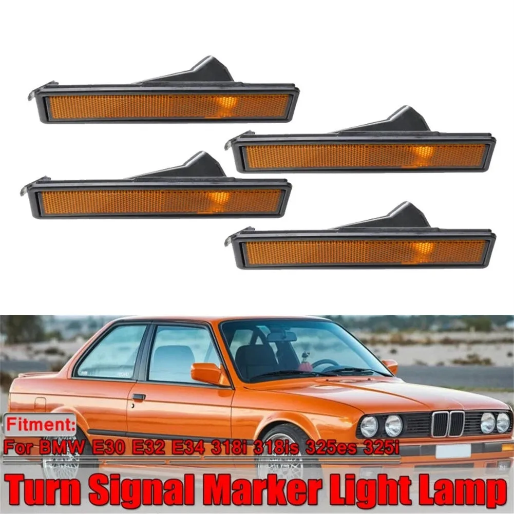 Car Replacement Rear Bumper Side Marker Light Lamp For BMW E30 E32 E34 3 Series Car Replacement Rear Bumper Side Marker Light Lamp For BMW E30 E32 E34 3 Series