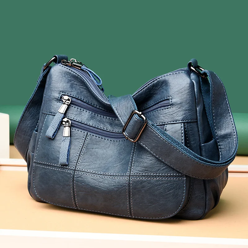Bags Designer Shoulder-Crossbody-Bags Leather Luxury High-Quality Feminina Bolsa Women