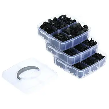 

620Pcs Car Accessories Trunk Screw Rivets Set Car Body Plastic Bumper Rivet Pin Retainer Push Clips Fastener For Auto Fende J6N3