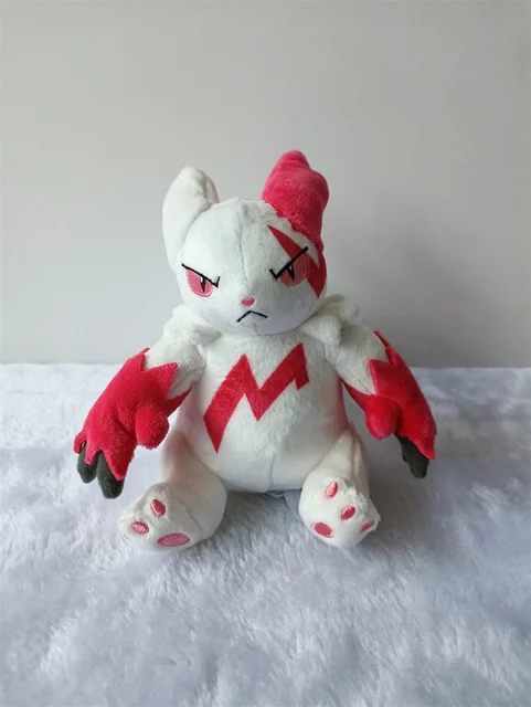 Original Pokemon  Zangoose and Cacturne  plush series skeleton Cute Plush Dolls Toys Anime Soft Stuffed Toy Gifts For Children
