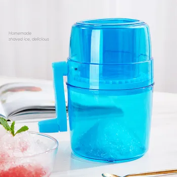 

Manual Ice Crusher Shaver Kids Shredding Snow Cone Maker Machine Kitchen Crank Snow Cone Maker Ice machine