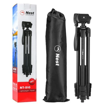 

NT-510 Extendable Universal Adjustable Tripod Stand Mount Holder Clip Phone Camera Bracket Holder For Cell Phone Camera Tripod
