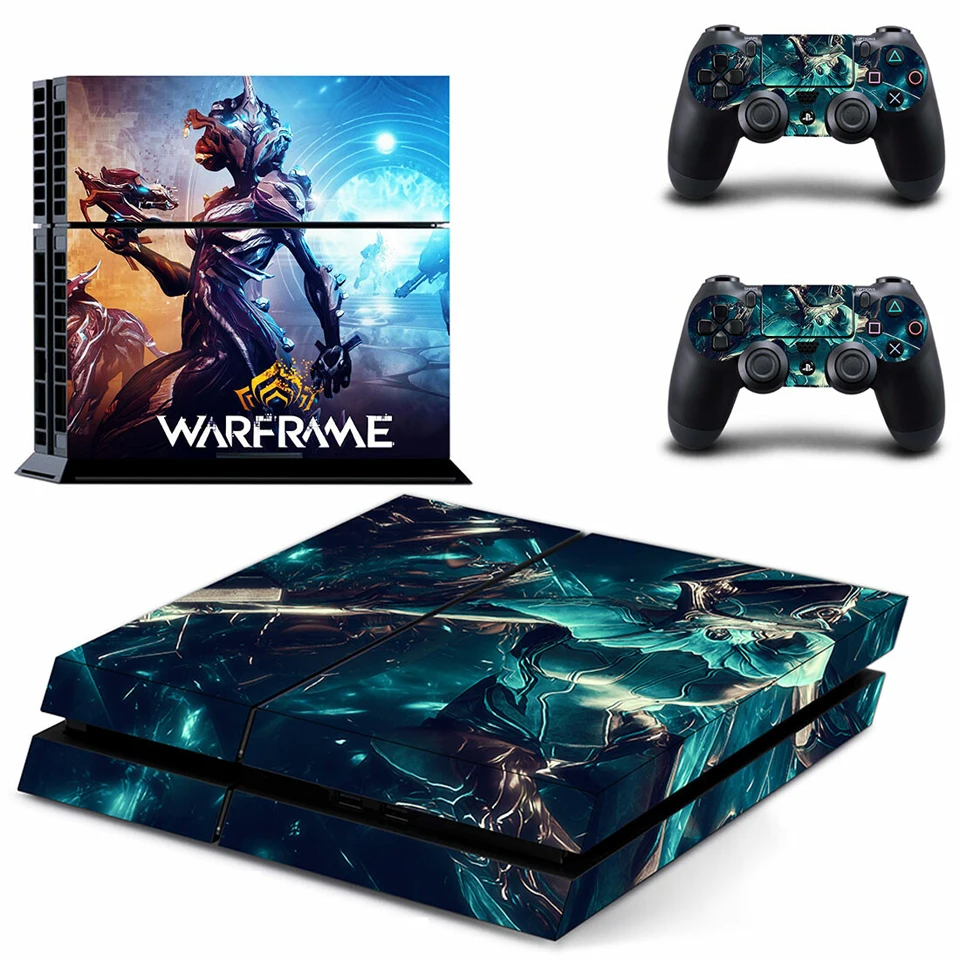 Warframe для PS4 виниловая кожа для sony Playstation 4 контроллер консоли наклейка и 2 контроллера наклейка на джойстик