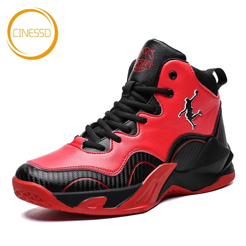 

CINESSD High-Top Basketball Shoes Cushioning Non-Slip Jordan Shoes Breathable Sneakers Outdoor Sport Training Ankle Boots Unisex