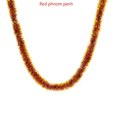 Red phnom penh Рождественская гирлянда, рождественские украшения, различные стили, можно выбрать яркие Семейные Праздничные рождественские украшения - Цвет: Red phnom penh