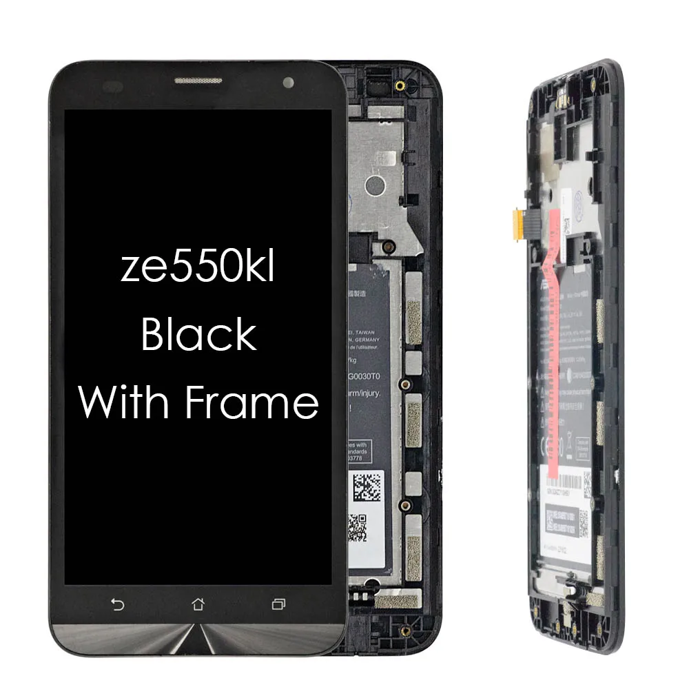 5 &quotдля ASUS Zenfone 2 Laser ZE550KL ЖК дисплей сенсорный экран с рамкой для дигитайзер сборка