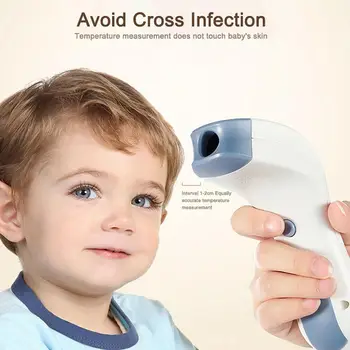 

dropshipping Infrared Digital Thermometer Body Object Temperature Measuring Tool Non-contact LCD Display Thermometer
