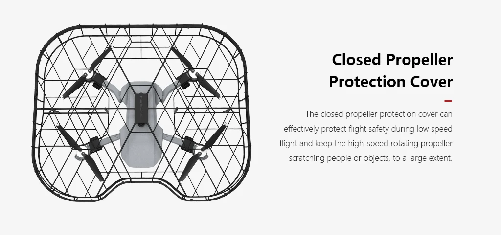 PGYTECH полностью закрытая Защитная клетка протектор Пропеллер Защита для DJI Mavic Mini Drone аксессуары