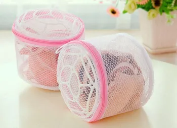 

#30 New Lingerie Underwear Bra Sock Laundry Washing Aid Net Mesh Zip Bag Rose Woman Lady Bra Washing Holder Home