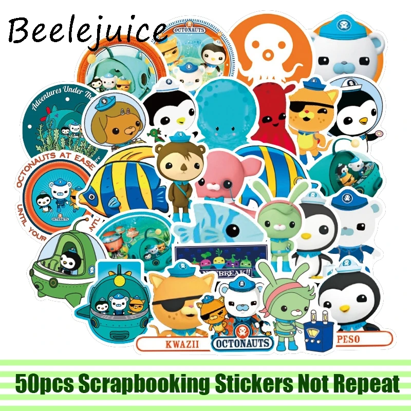 Наклейки на Октонавты 50 шт. наклейки для аниме-фильмов скрапбукинг сделай сам