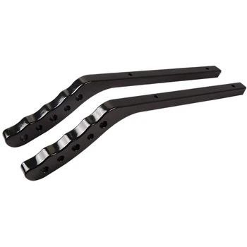 

Rear Aluminum Grab Handles for Jeep Wrangler JK JKU 2007-2018 for Unlimited Rubicon Sahara Accessories(Pair) Black