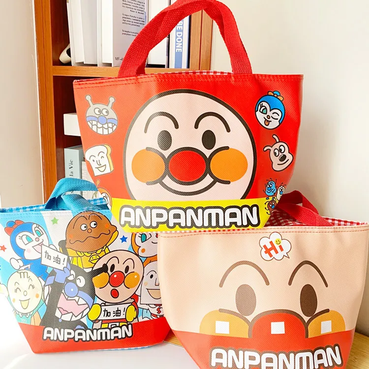 Anpanman Melody Kitty Pom Dog портативный Twinstar Портативный Ланч-бокс сумка мультфильм PU