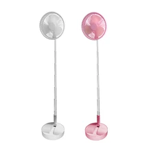 

USB Rechargeable Folding Telescopic Floor Fan Mini Summer Mute Silent Student Desktop Table Fan For Office Bedroom