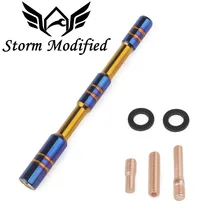 

Universal Auto Car Antenna Aerial 5.1" FM AM Radio Aluminum Alloy Burnt Blue