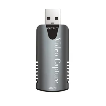 

USB Video Capture Card USB 2.0 HDMI Video Grabber Record Box For PS4 Game DVD Camcorder HD Camera Recording Live Streaming