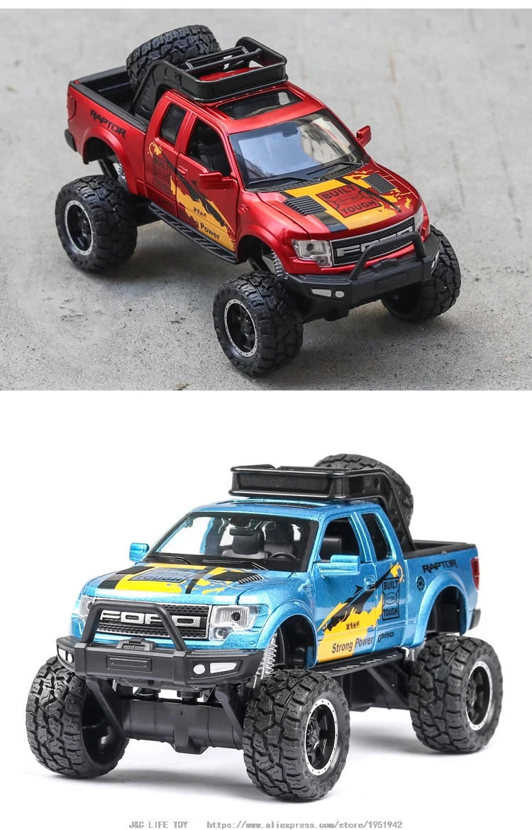 1:32 JiaYe FORD F150 игрушечный автомобиль металлические Игрушки Diecasts& Toy транспортные средства модель автомобиля звук свет Высокая Игрушечная машина игрушки для детей