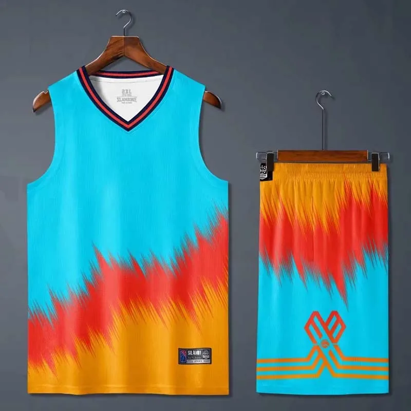 Basketball jersey suits Men Women Blank Team Basketball Shorts Set sports clothes Kids basketball shirt uniform custom men sports suit basketball training clothes