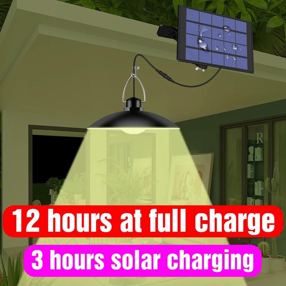 

Outdoor Solar Wall Light LED Portable Emergency Lamp For Courtyard Pathway Lighting Waterproof Solar Lamp Bulb Street Bombilla