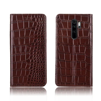

Crocodile pattern genuine leather card Slot holder case for Xiaomi Redmi Note 8 Pro phone case/Redmi Note 8 holster cover case