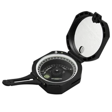 

Professional Geological Compass Clinometer Lightweight Outdoor Survival Pocket Military Compass for Measuring Slope Distance