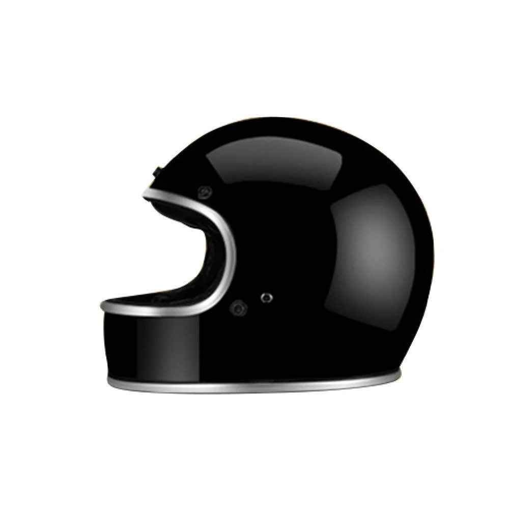 

Beckham With FRP Retro Harley Motorcycle Helmet Cool Full Coverage Locomotive Safety Helmet Detachable