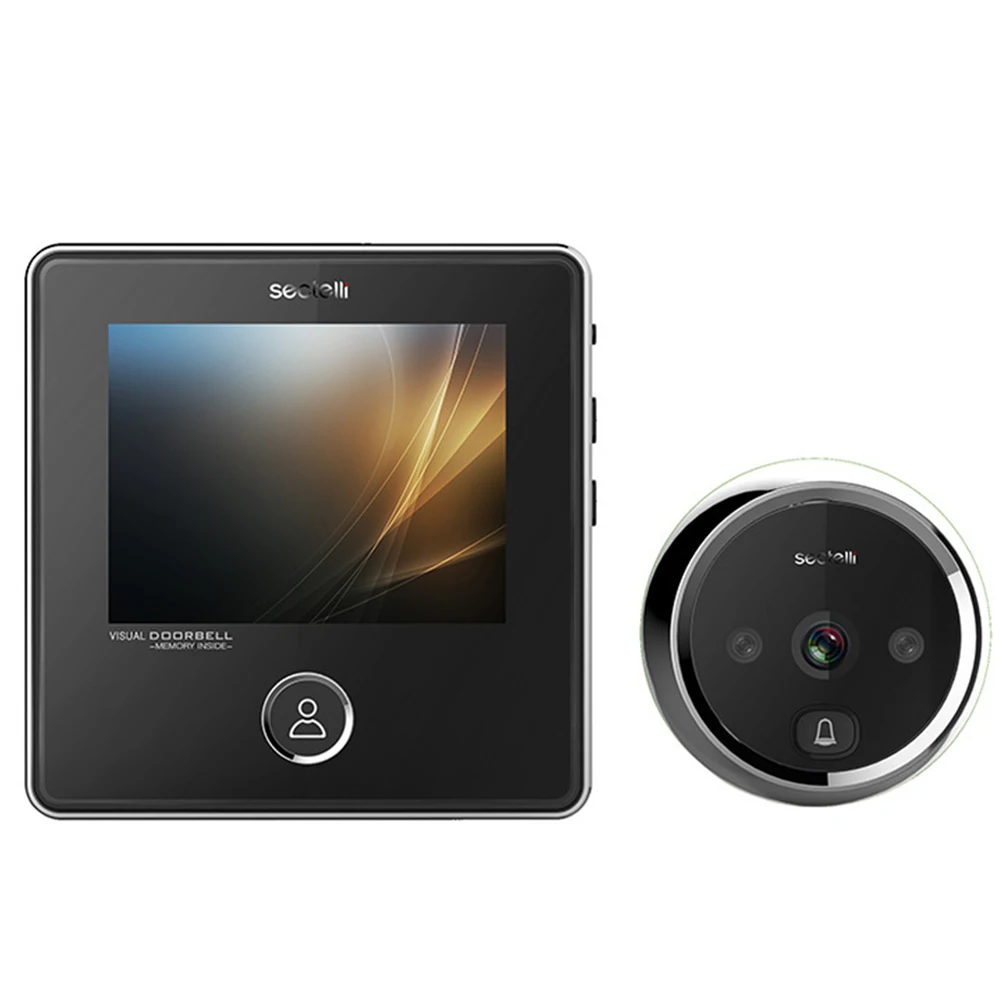 

Wireless LCD Color Digital Visual Home Security Electronic Multifunction Doorbell Door Chimes Smart