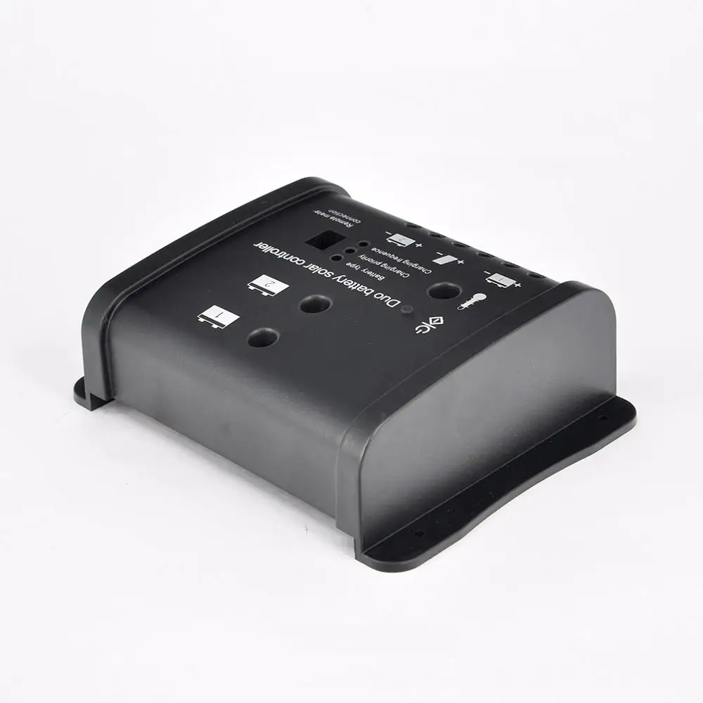 12V / 24V 20A PWM Solar Charge Controller Dual Charge Temperature Compensation Automotive Solar Panel Regulator