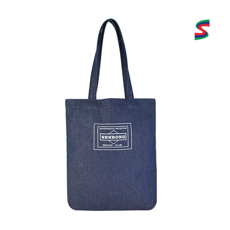 

Handbag Handle What Cowboy Canvas Reticule Customizable Logo Foldable Versatile Mommy Environmentally Friendly Shopping Bag