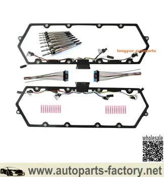 

longyue 97-03 Ford 7.3L Valve Cover Gasket w/Glow Plug Kit