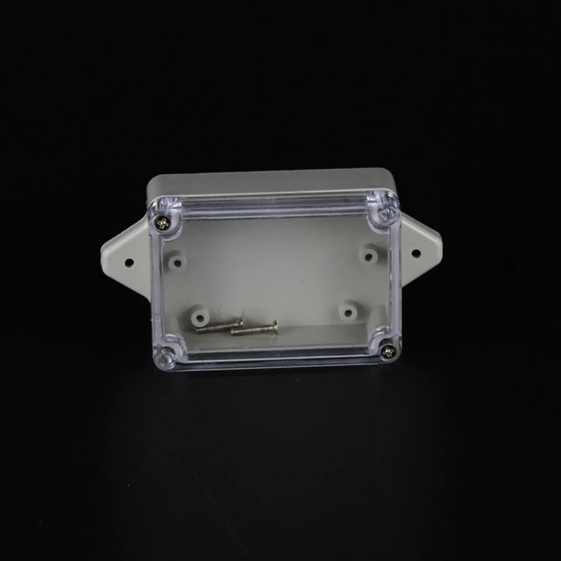83x58x35mm ABS Plastic IP65 Waterproof Wire Junction Box Clear Outdoor Case Transparent Connector Project Box Mounted Enclosure