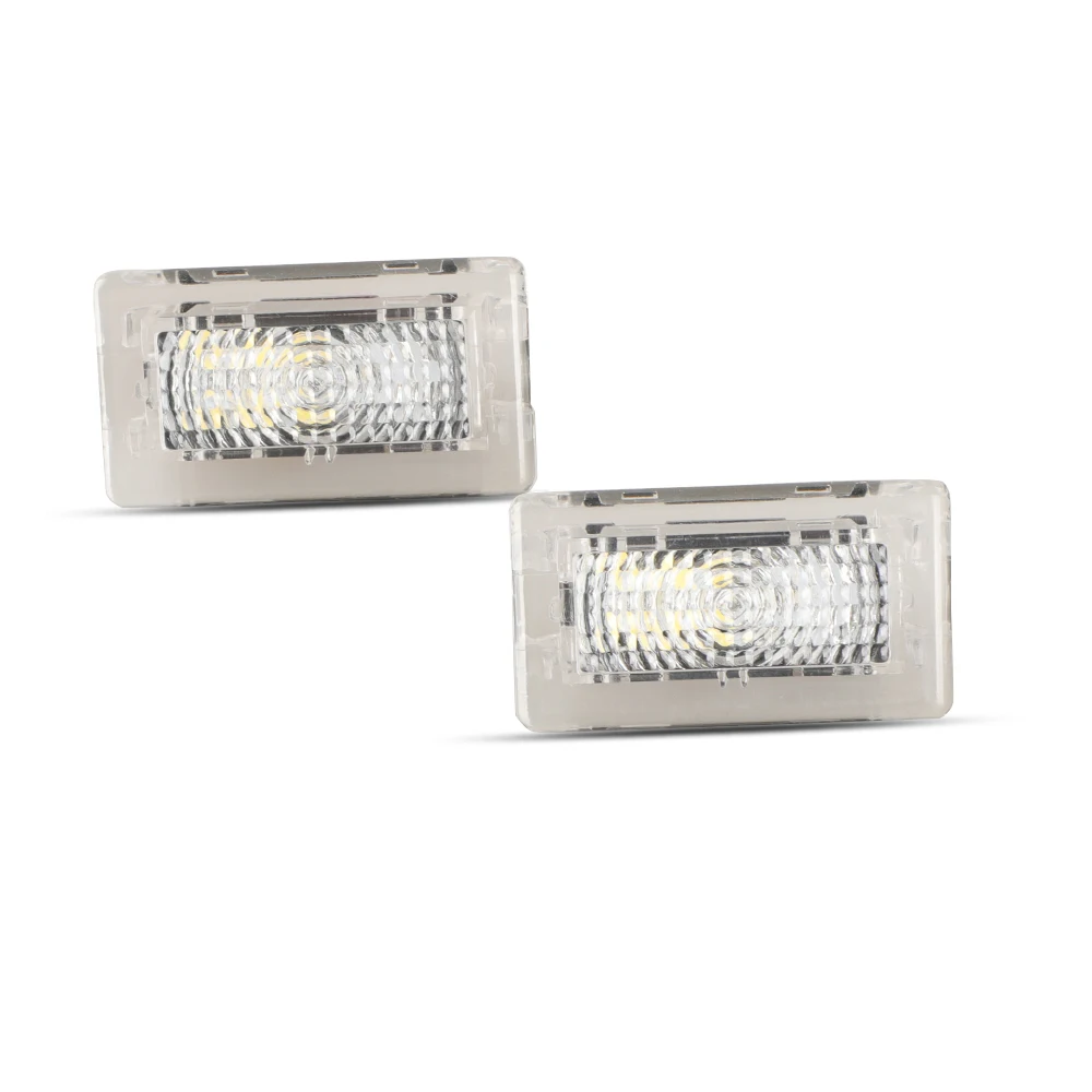 

2PCS Interior Light Car Door Lamp Puddle Trunk Frunk Light Kit Easy Plug Replacement Ultra-bright for Tesla Model 3 S X