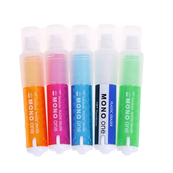 

Creative simplicity Easily Rotary eraser student with elasticity lipstick shape eraser school supplies kawaii
