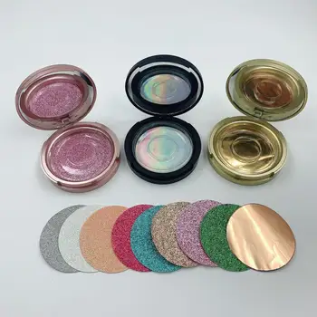 

Iflovedekd 5/10/15pcs wholesale eyelash packaging box lash boxes packaging magnetic round empty case