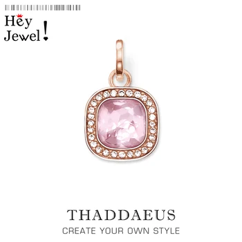 

Pendant Pink Cosmo,2019 Brand New Fashion Jewelry Europe Romantic Bijoux Romantic 925 Sterling Silver Gift For Woman Girls