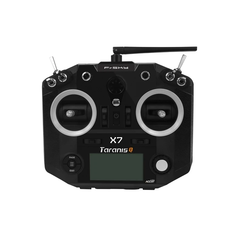 FrSky ACCST Taranis Q X7 QX7 2,4 ГГц 16CH Радиоуправляемый передатчик пульт дистанционного управления с силиконовым чехлом чехол протектор для frsky X7