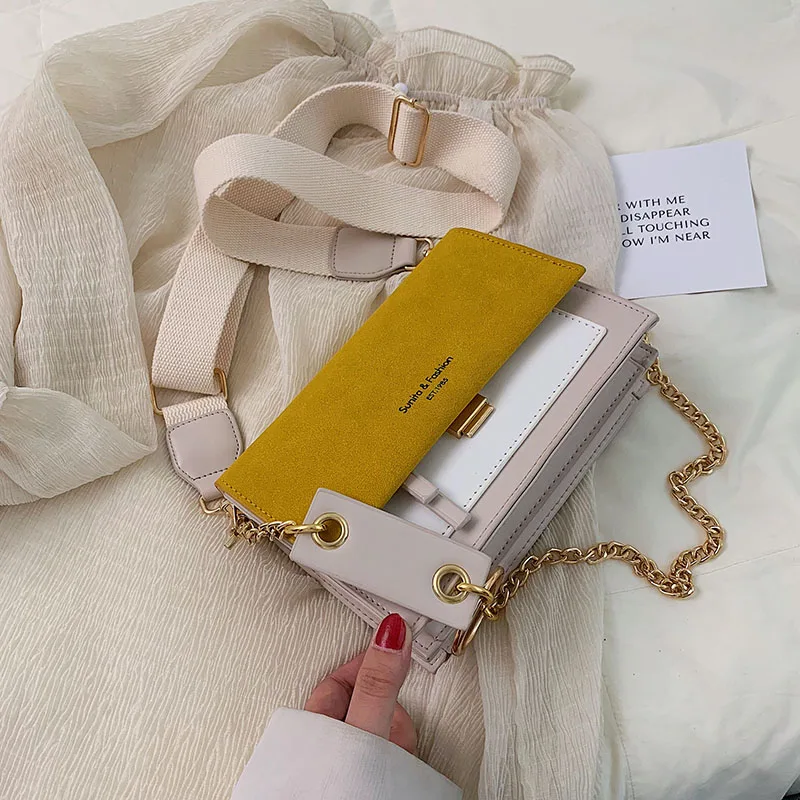 Новые мини сумки женские модные ins ультра огонь Ретро Широкий плечевой ремень сумка мессенджер кошелек простой стиль сумки через плечо