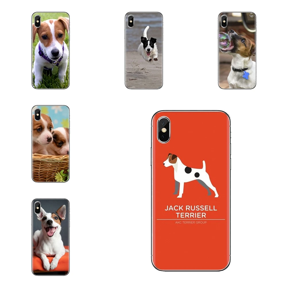 

For Huawei G7 G8 P7 P8 P9 P10 P20 P30 Lite Mini Pro P Smart Plus 2017 2018 2019 My jack russell Terrier dog puppy TPU Case Cover