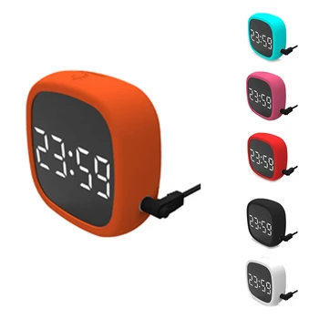 

LED Alarm Clocks, Silicone Electronic Table Clock Desk Clock Digital Wake Alarm Clock for Offices Bedrooms Living