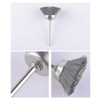 

Cleaning Wire Brush Derusting Grinding Deburring Stripping residue Mini