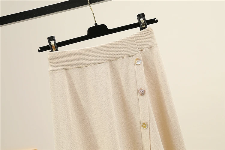 Fv506-1 Новинка Осень Зима Женская мода повседневная сексуальная юбка кавайного размера плюс юбки длинные для женщин