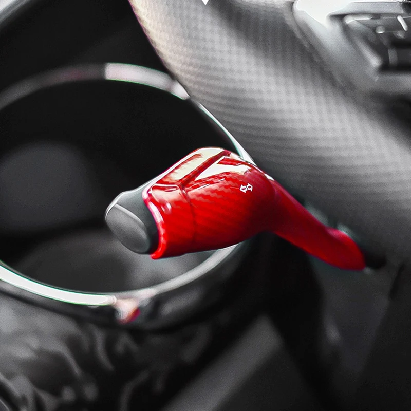 

For 15-20 Ford Mustang Interior Modification Accessories Car Wiper Gear Lever Decorative Sticker Wiper Cover