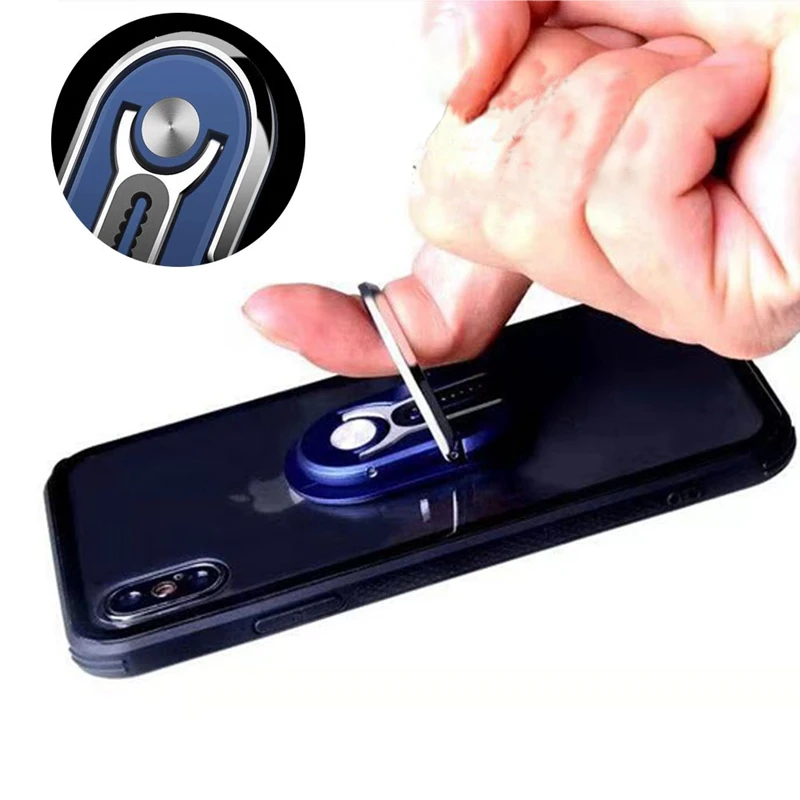  Universal Mobile Auto Halter ABS Mehrzweck Faul Telefon Halterung Ring Schnalle für iphone 11 pro f