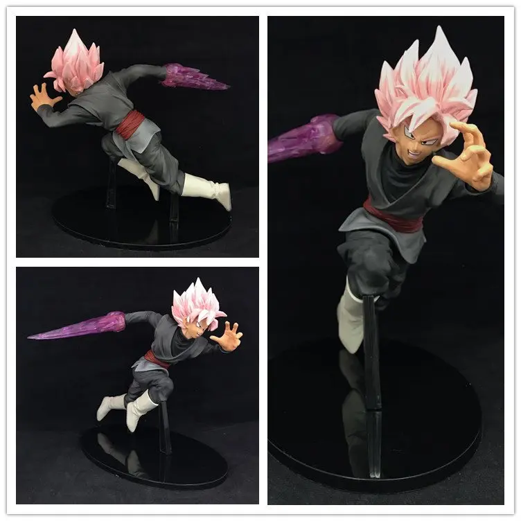

Cheng yuan Anime Dragon Ball Super Tenth Universe Taohong Black Goku Gas Sword God Split Cut Garage Kit Model